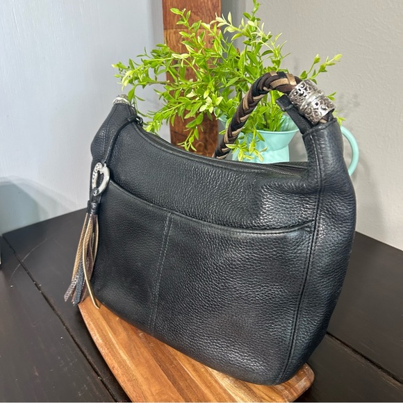 Brighton Barbados Hobo Zip Top Bag - Picture 3 of 10